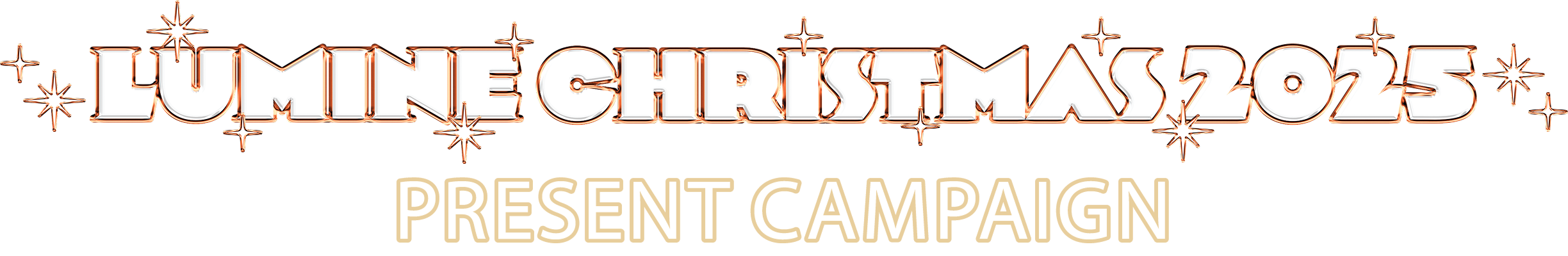 LUMINE CHRISTMAS 2025 Present Campaign
